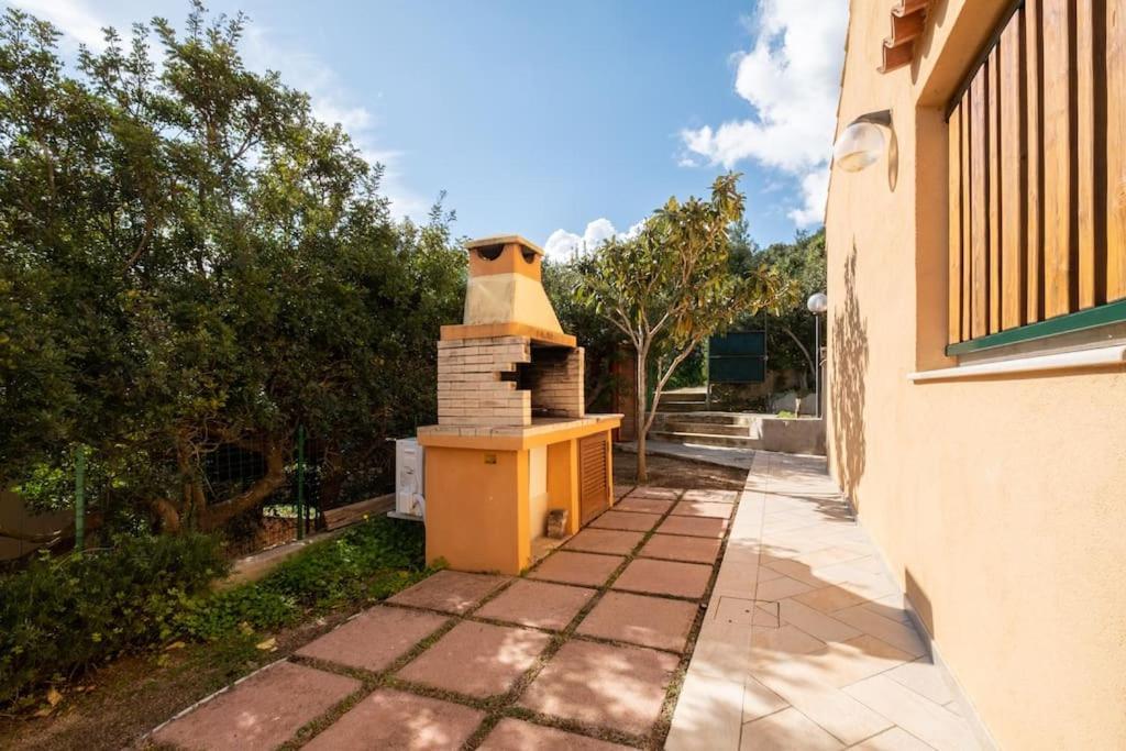 Sea View- 5 Minutes From The Beach Garden, Wi-Fi, Bbq Costa Rei Exterior foto