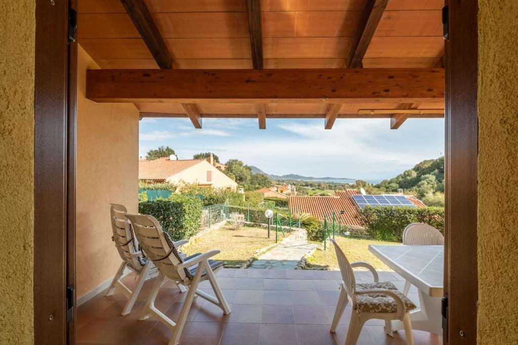 Sea View- 5 Minutes From The Beach Garden, Wi-Fi, Bbq Costa Rei Exterior foto